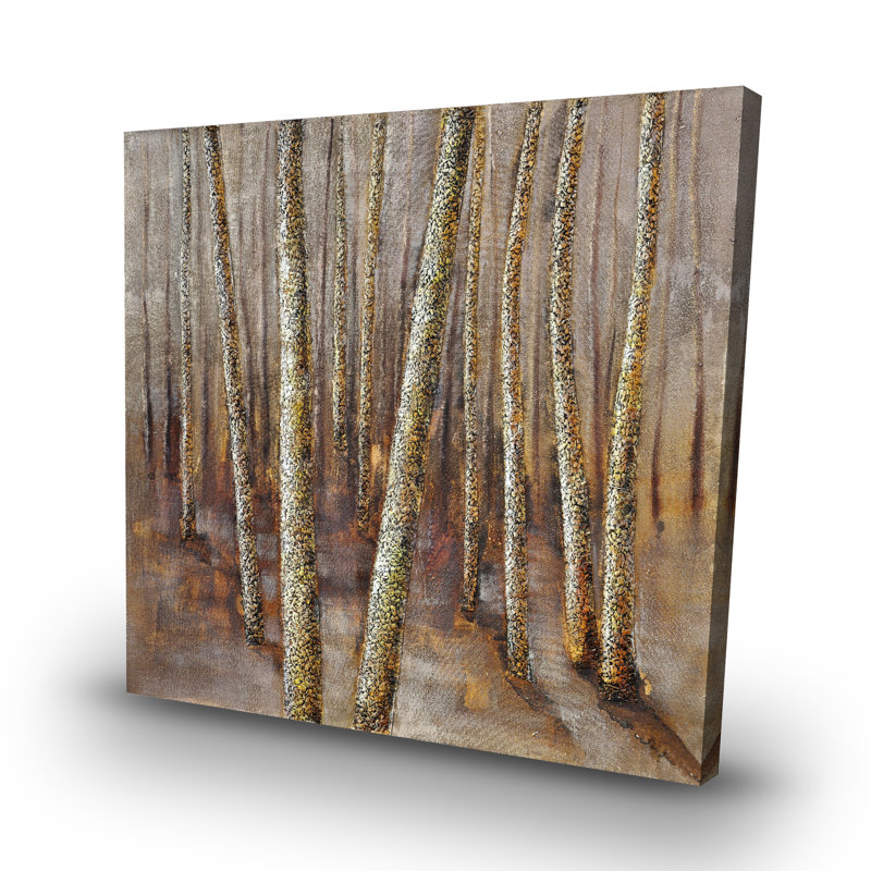 Forest - 32"x32" art on canvas