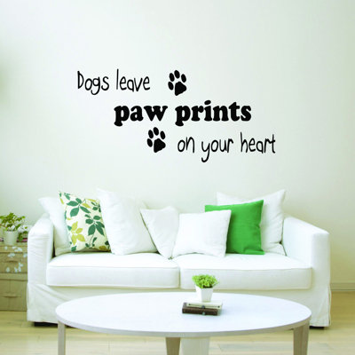 Domaine Text & Numbers Wall Decal