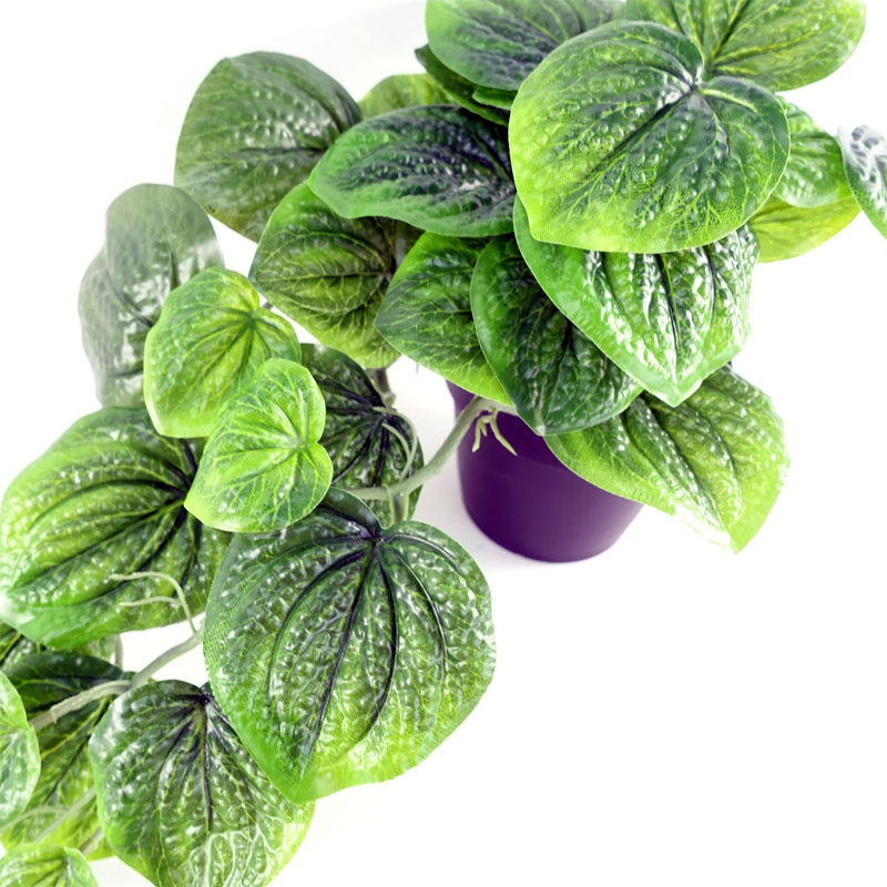35cm Faux Plant in Pot Liner, Green