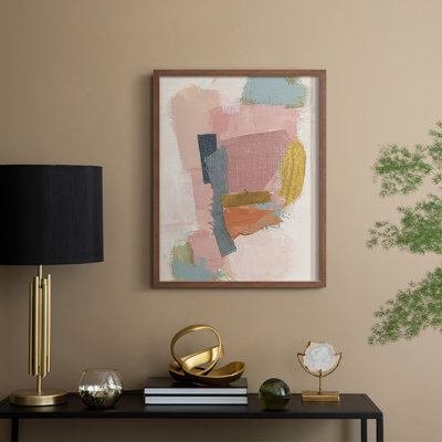 Touch of Orange II Framed Print - Solid Wood
