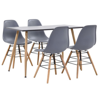 Aniyiah Dining Set with 4 Chairs