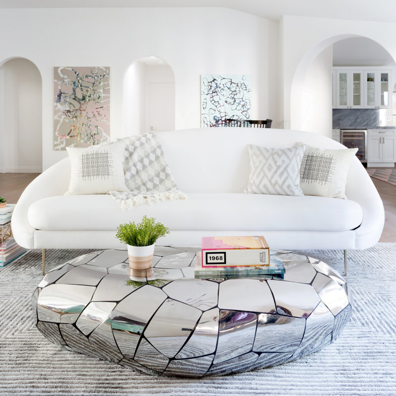 Crazy Cut Solid Coffee Table