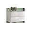 Meuble-lavabo 29,90 "avec lavabo en céramique et trois trous de robinet