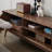 High quality black walnut TV cabinet-107856850