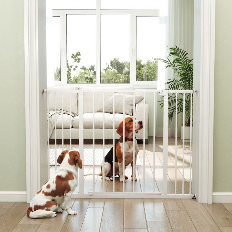 Ziva Metal Pressure Mounted Pet Gate