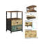 40cm W Manufactured Wood Bedside Table