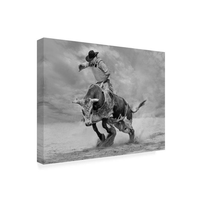 Art sur toile, bol, Yun Wang Ram, H 14 po x l 19 po
