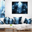 Gouttes d'eau sur miroir - coussin abstrait imprimé-30735172