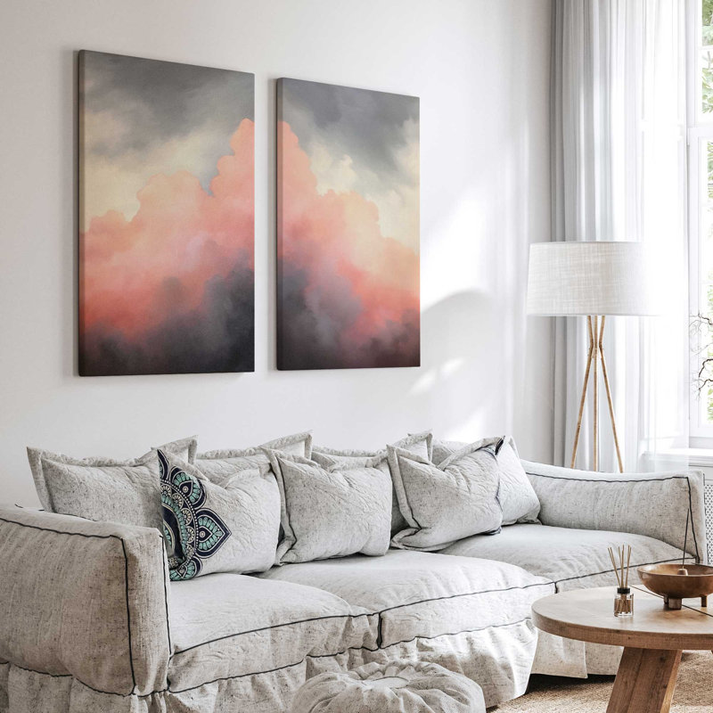 "Rosy Twilight" par Golden Glow Interiors 2 - Pièces sur toile, Toile tendue, H 30 po x l 20 po