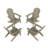 Arrlo Foldable Outdoor Adirondack Set-88382351