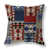 Blue/Red/Almond Patchwork