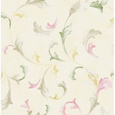 Papier peint imitation feuille de Somerset Seabrook Designs