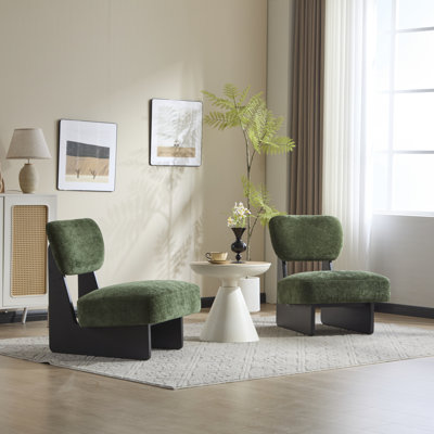 Vierra Fabric Upholstered Accent Chairs