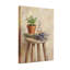 Nature morte aux plantes et fleurs avec lavande et plante en pot-612133690