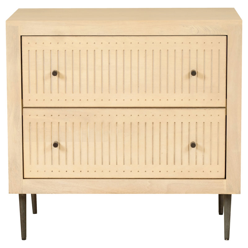 Table de chevet 2 tiroirs Sampson