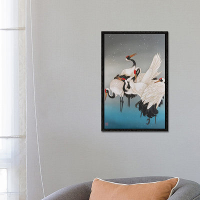 Winter In Hokkaido - Painting on Canvas