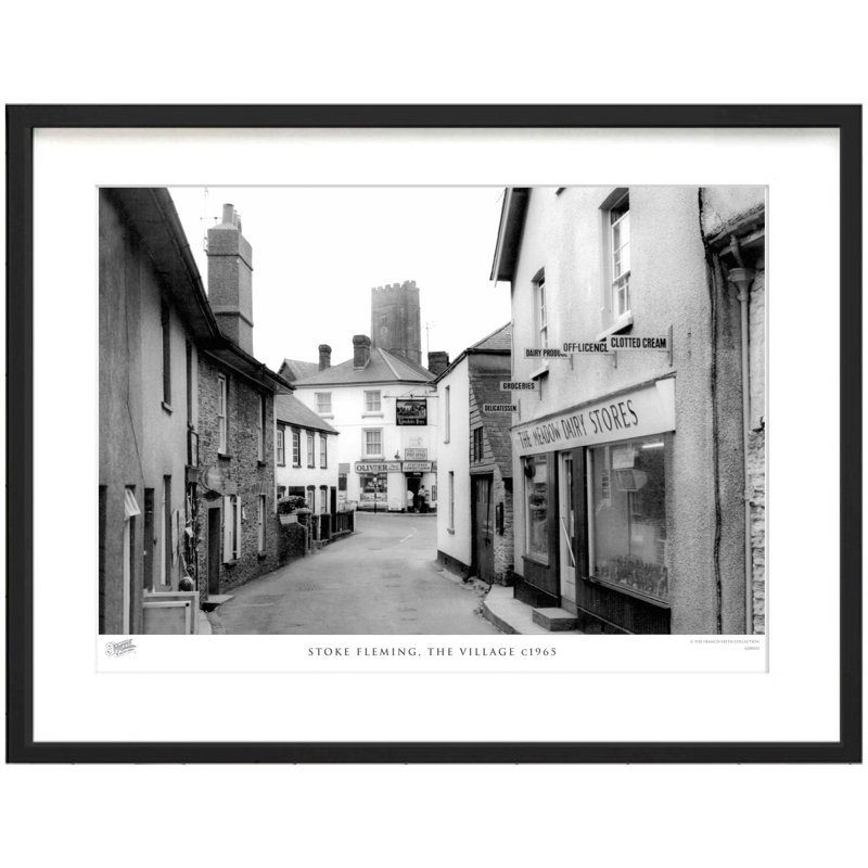 Stoke Fleming, The Village C1965 by Francis Frith - Single Picture Frame Print, 60cm H x 80cm W x 2.3cm D