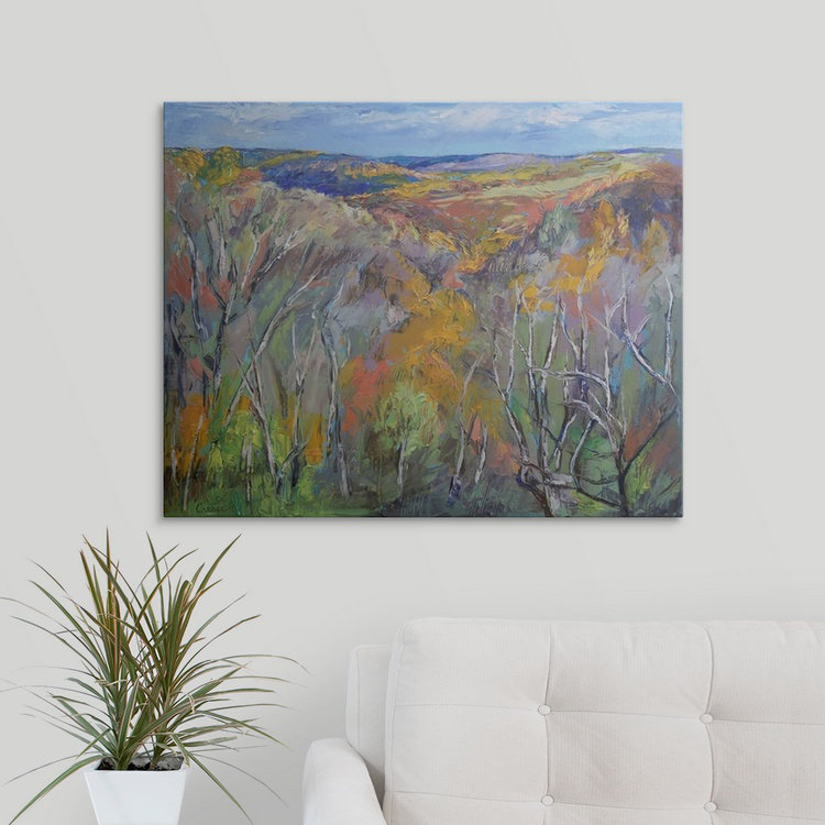 «Leyton Appalachian Trail» par Michael Creese - impression, H 24 po x l 30 po x P 1,5 po, Toile