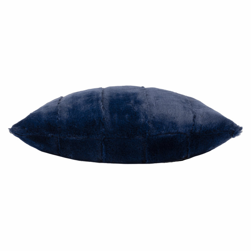 Empress Square Throw Cushion, Navy, 55cm x 55cm