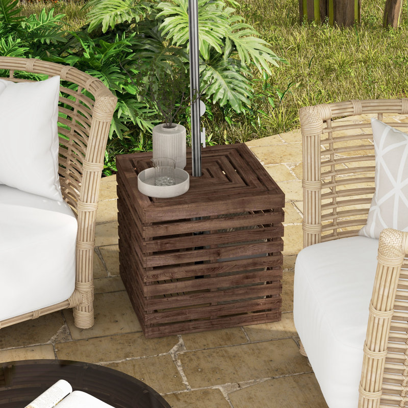 Shealy Square Fir Outdoor Table
