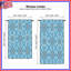Rideaux ornementaux bleus Mandala-1369275772-1369275775