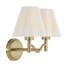 Rosa 2-Light Bathroom Vanity Light in Noble Brass by Breegan Jane-1177449188