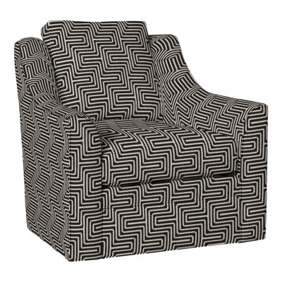 Nicholas Upholstered Swivel Armchair