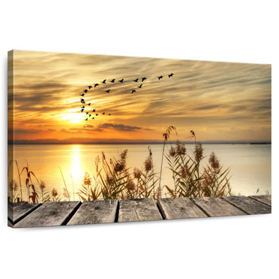 Kerrick, coucher de soleil en mer