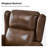 Topi Water Resistant PVC Recliner-102476824