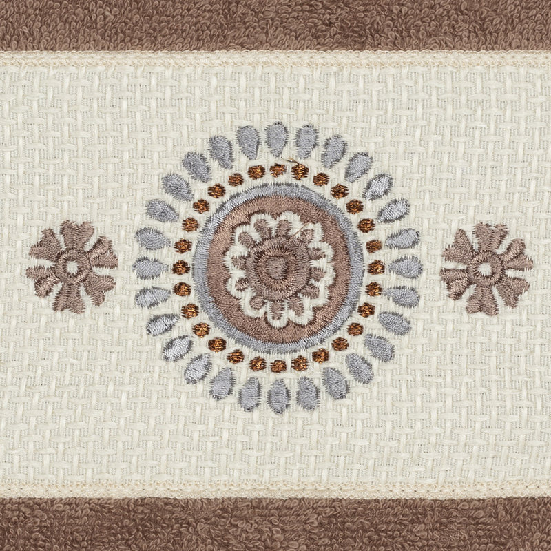 Isabelle Turkish Cotton Midweight Hand Towel, Latte