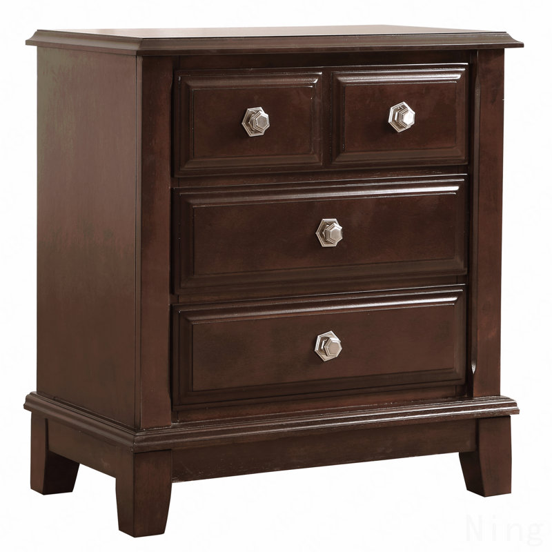 Basic Wooden Bedroom Nightstand