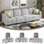 Fabric Corner Sectional-517430280-523537531-523537510