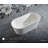 TRANQUIL 55" Freestanding Solid Surface Bathtub in White