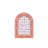Larosa 4x6 Xoxo Valentine Zinc Alloy Frame