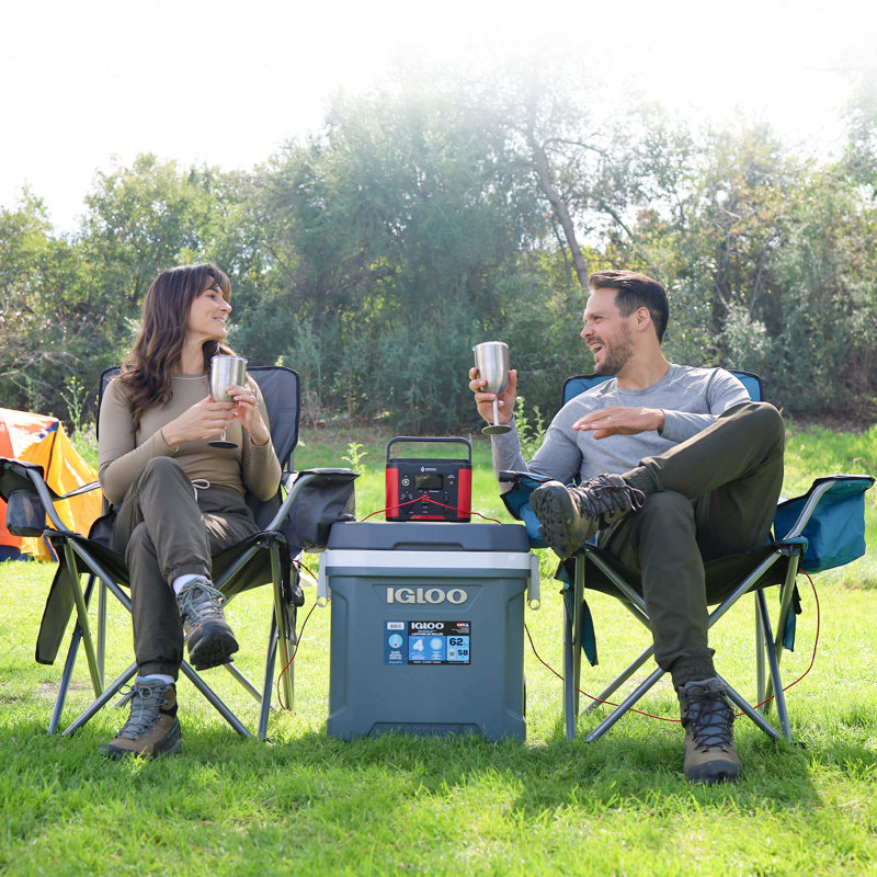 Folding Camping Chair, Blue