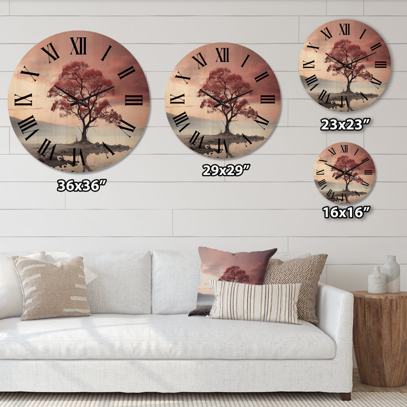 Horloge murale Oatley, Moyenne