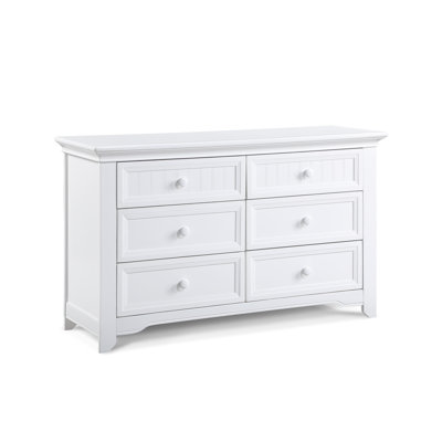 Suite Bebe Winchester 6 Drawer Double Dresser -  4006-WH