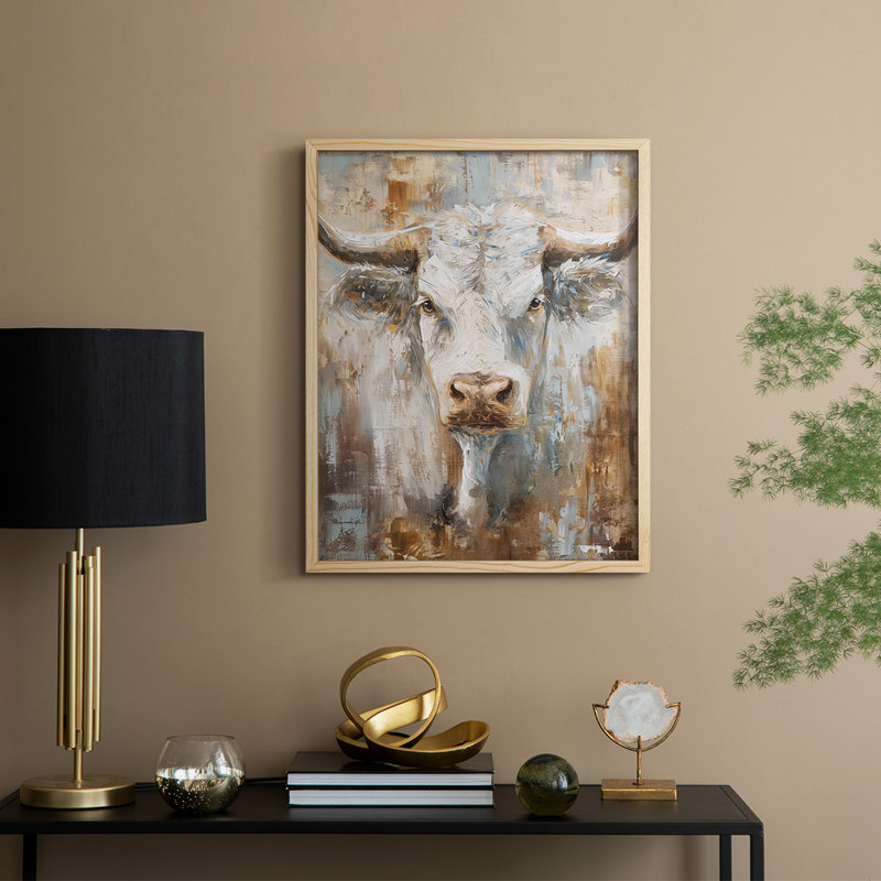 ANIMALS Series CXLII, reproduction encadrée - bois massif, H 15 po x l 12 po