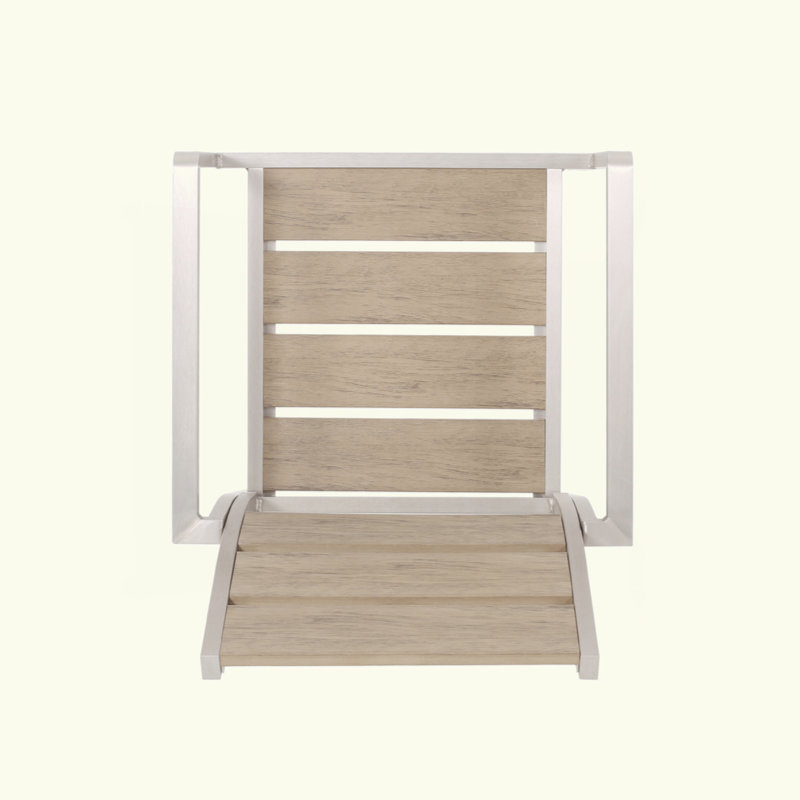 Chaise de patio Duong, Naturel