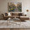 «Thanksgiving Apple vergers», art mural sur toile brune