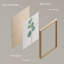 «Green Plants Botanical Minimalist Modern», impression encadrée, affiches, salle de bain, petit art mural-104788693-104788697