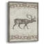 Cabin Christmas Collection B, reproduction encadrée - bois massif-1931331382