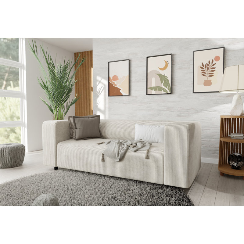 Sofie 2 - Piece Living Room Set, Beige