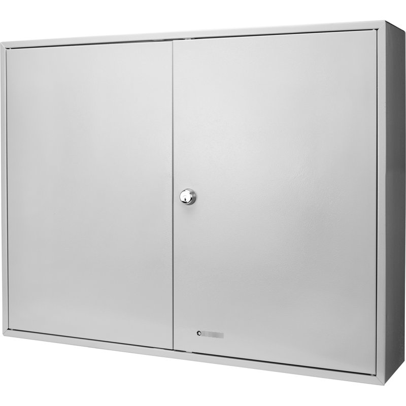600 serrures à clé réglables - acier gris, fixation murale, étiquettes colorées pour une armoire de manipulation efficace avec une organisation pratique