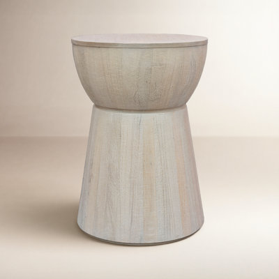 Simba Round Drum End Table