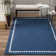 Tapis bleu marine Brayson