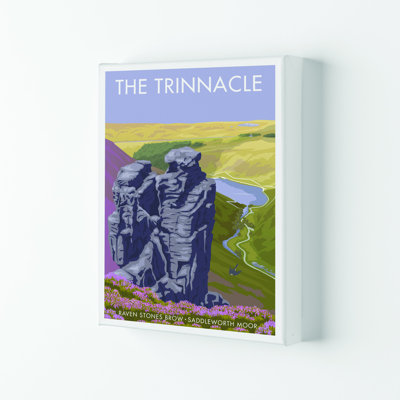 Saddleworth Trinnacle by Stephen Millership - Print on Canvas