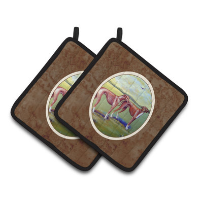 Caroline's Treasures Azawakh Hound Polyester Potholder