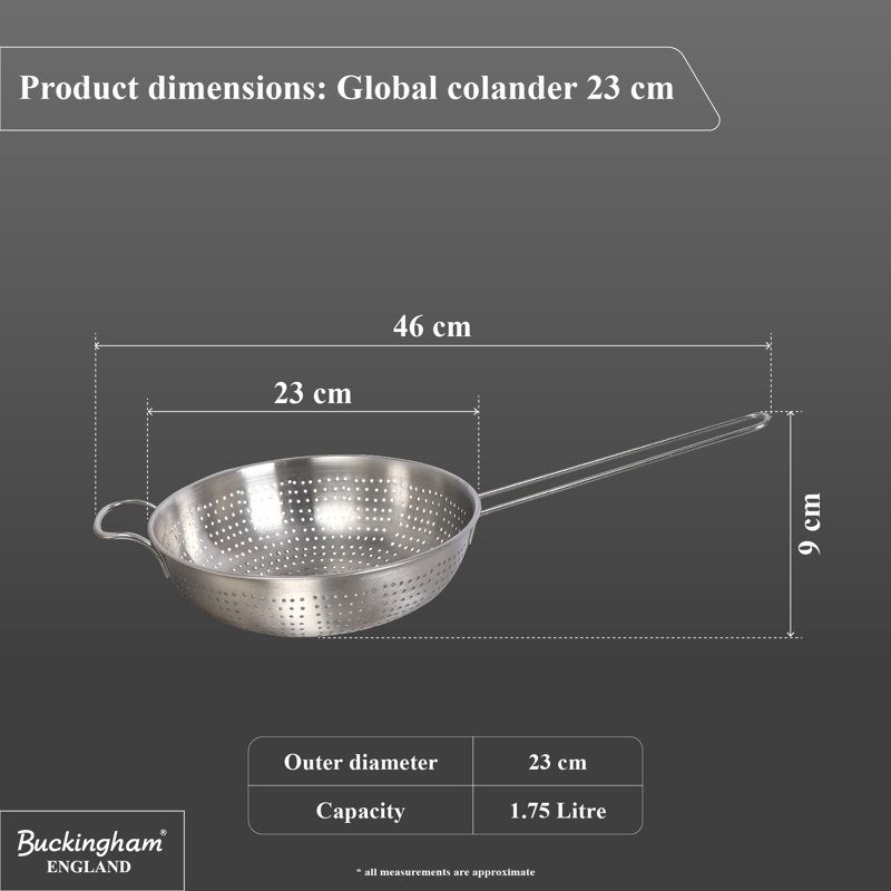 Buckingham Stainless Steel Colander