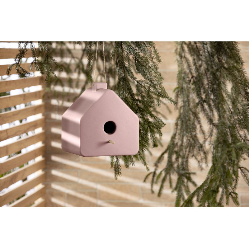 Maison d'oiseaux décorative Dalya, Rose rosé